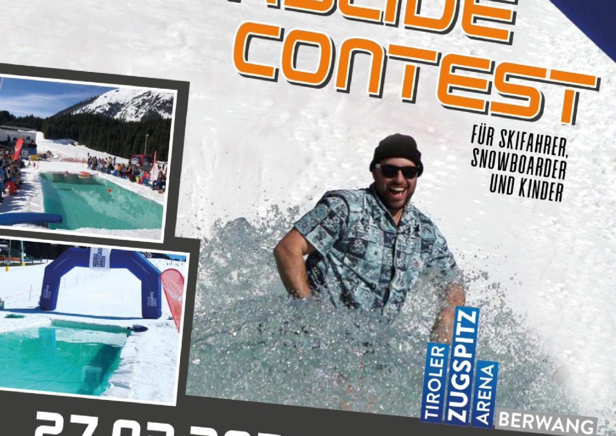 Waterslide Contest 4. Ausgabe am Sonntag, 27.03.2022 am Egghof Sun Jet!