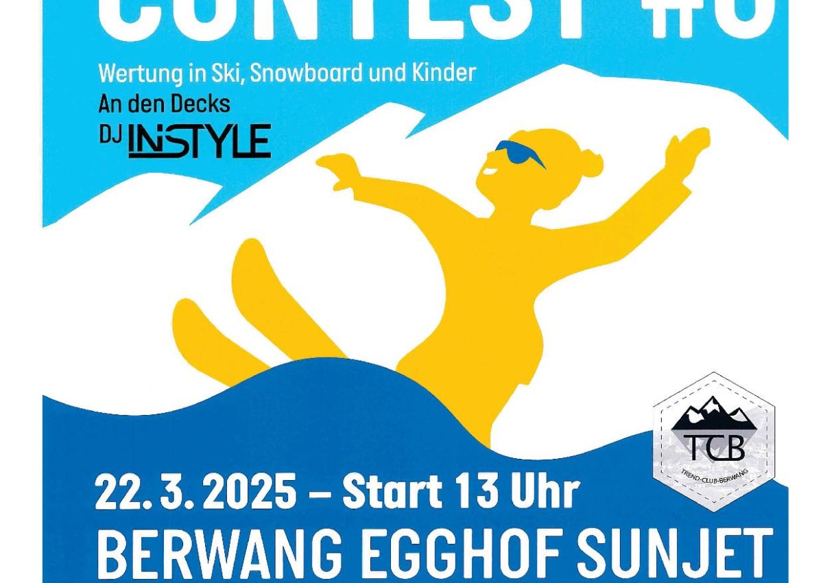 Waterslide Contest am 22. März 2025 beim Egghof Sun Jet Waterslide Contest am 22. März 2025 beim Egghof Sun Jet