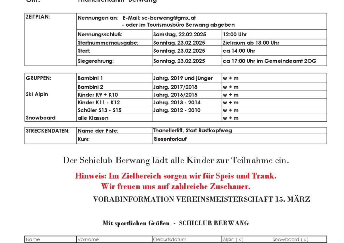 Jugendskitag 2025!