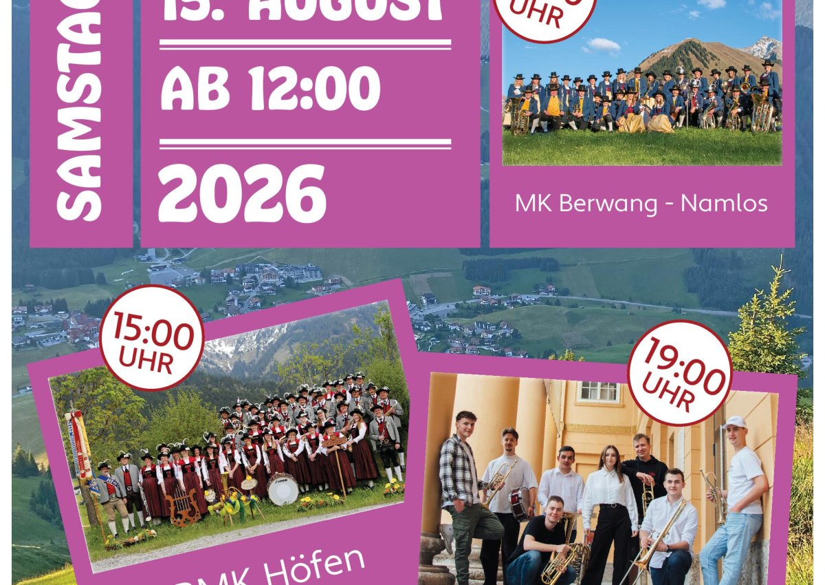 Berwanger Dorffest am Samstag, 15. August 2026!